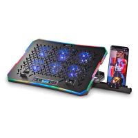 NGS HERO STAND Llaptop-Kühlpad 39,6 cm (15.6'') 2400 RPM Schwarz