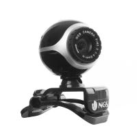 NGS Xpresscam300 Webcam 8 MP 1920 x 1080 Pixel USB 2.0 Schwarz, Silber