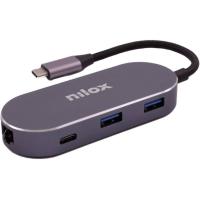 Nilox MINI DOCKING STAT HDMI 3USB PD ETH USB Typ-C 0 Mbit/s