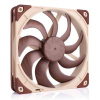Noctua NF-A14X25 G2 LS-PWM Computerkühlsystem Computergehäuse Luftkühlung 14 cm Beige, Braun 1 Stück(e)