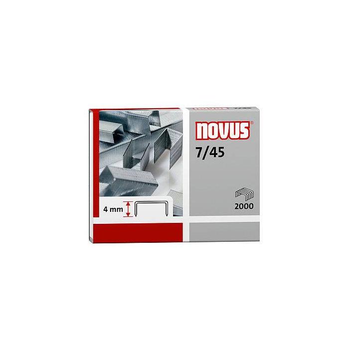 Novus 042-0501 Heftklammer Klammerpack 2000 Heftklammern — Bild 2 von 2