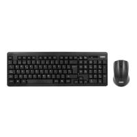 OQO OQO-TR002-W Tastatur Maus enthalten Universal RF Wireless QWERTY Spanisch Schwarz