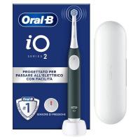 Oral-B iO2 Erwachsener Vibrierende Zahnbürste Grün, Weiß