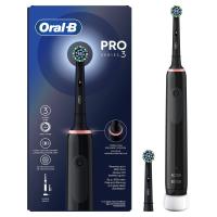 Oral-B Pro 3 Pro3 3000 Erwachsener Rotierende-vibrierende Zahnbürste Schwarz