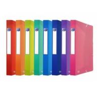 Oxford 400146995 Aktenordner 300 Blätter Blau, Hellblau, Mintfarbe, Orange, Pink, Violett, Rot Polypropylen (PP)