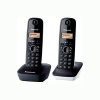 Panasonic KX-TG1612 DECT Anrufer-Identifikation Schwarz