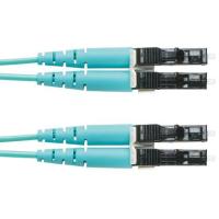 Panduit FZ2ELLNLNSNM001 InfiniBand/Glasfaserkabel 1 m LC Aqua-Farbe