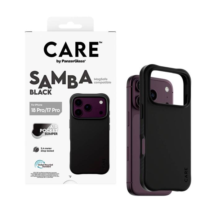 PanzerGlass CARE™ by ® Samba Case Schwarz m. MagSafe iPhone 18 Pro | 17 Pro — Bild 11 von 12