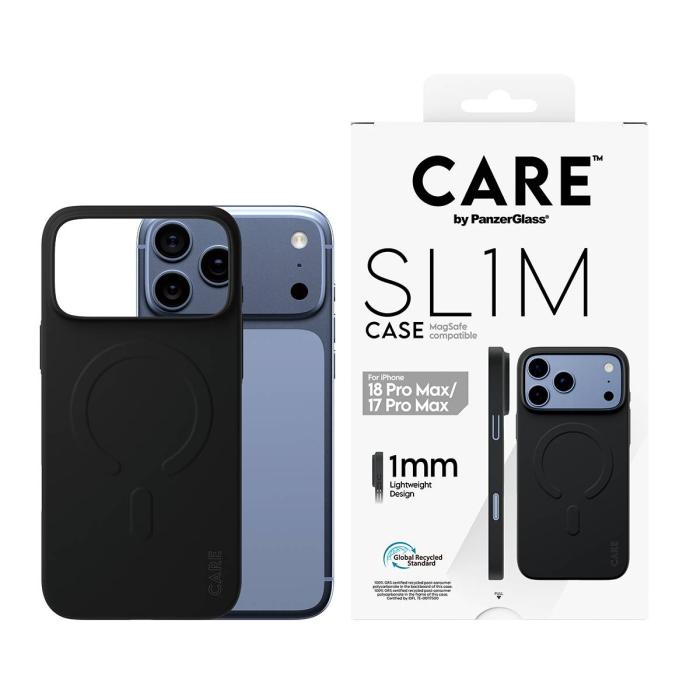 PanzerGlass CARE™ by ® SL1M Case Schwarz m. MagSafe iPhone 18 Pro Max | 17 Pro Max — Bild 2 von 12