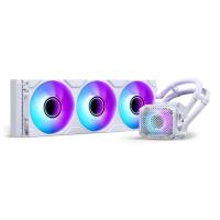 Phanteks Glacier One 360M25G2 Computergehäuse Flüssigkeitskühlung 12 cm Weiß 1 Stück(e)
