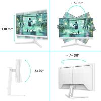 Philips Evnia 3000 24M2N3201P/00 Computerbildschirm 60,5 cm (23.8'') 1920 x 1080 Pixel Full HD LCD Weiß, bild 15 von 24 ansehen