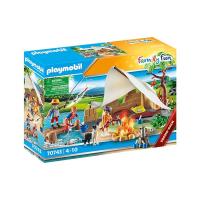 Playmobil FamilyFun Familie beim Campingausflug