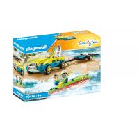 Playmobil FamilyFun Strandauto mit Kanuanhänger