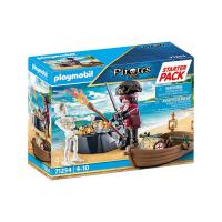 Playmobil Pirates Starter Pack Pirat mit Ruderboot