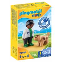 Playmobil Tierarzt mit Hund