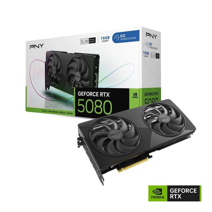 PNY GeForce RTX 5080 Slim NVIDIA 16 GB GDDR7 — Bild 19 von 20