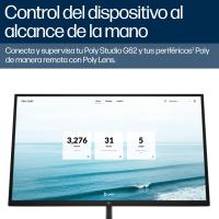 Poly Studio G62 Videokonferenzsystem mit Halterungsplatten-Kit Kein Netzkabel TAA, bild 22 von 30 ansehen