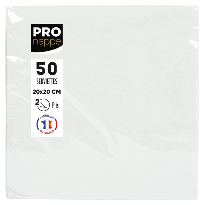 PRONAPPE SV622001I Serviette 50 Stück(e) Weiß Baumwolle — Bild 22 von 42