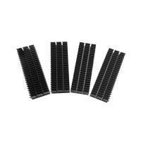 QNAP HS-M2SSD-04 Computerkühlsystem Solid-State-Laufwerk Kühlkörper/Radiator Silber