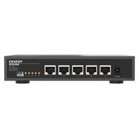 QNAP QSW-3205-5T Netzwerk-Switch Unmanaged 10G Ethernet (100/1000/10000) Desktop Schwarz