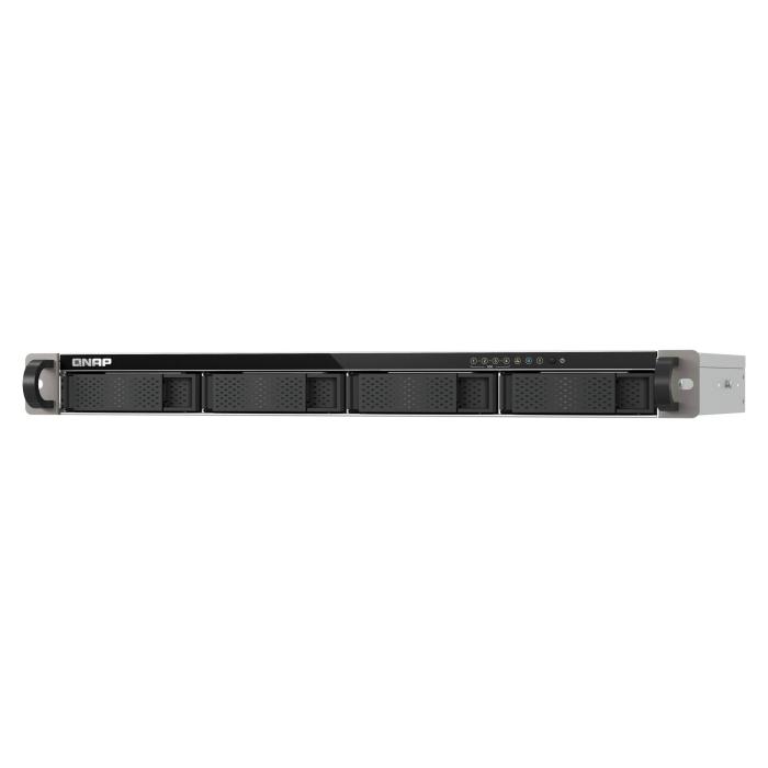 QNAP TS-432XeU NAS Rack (1U) 4 GB DDR4 0 TB QNAP QTS Schwarz, Grau — Bild 10 von 18
