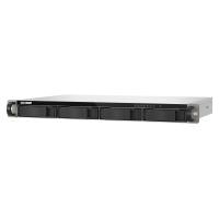 QNAP TS-432XeU NAS Rack (1U) 4 GB DDR4 0 TB QNAP QTS Schwarz, Grau, bild 4 von 18 ansehen