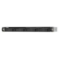 QNAP TS-432XeU NAS Rack (1U) 4 GB DDR4 0 TB QNAP QTS Schwarz, Grau