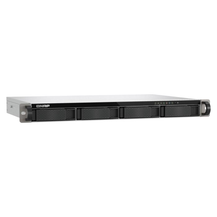 QNAP TS-432XeU NAS Rack (1U) 4 GB DDR4 0 TB QNAP QTS Schwarz, Grau — Bild 5 von 18