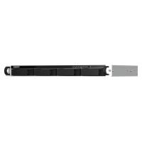 QNAP TS-464U NAS Rack (1U) Intel® Celeron® N5095 8 GB DDR4 0 TB QNAP Turbo System Aluminium, Schwarz