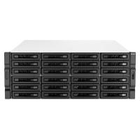 QNAP TS-H3087XU-RP NAS Rack (4U) Intel Xeon E E-2378 64 GB DDR4 0 TB QuTS hero Schwarz, Weiß