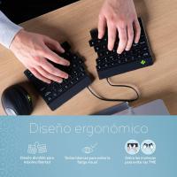 R-Go Tools Ergonomische Tastatur R-Go Split Break mit Pausensoftware, geteilte Tastatur, QWERTY (PT), kabellos, schwarz, bild 25 von 30 ansehen