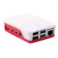 Raspberry Pi 1876751 Zubehör für Entwicklungsplatinen Hülle Rot, Weiß