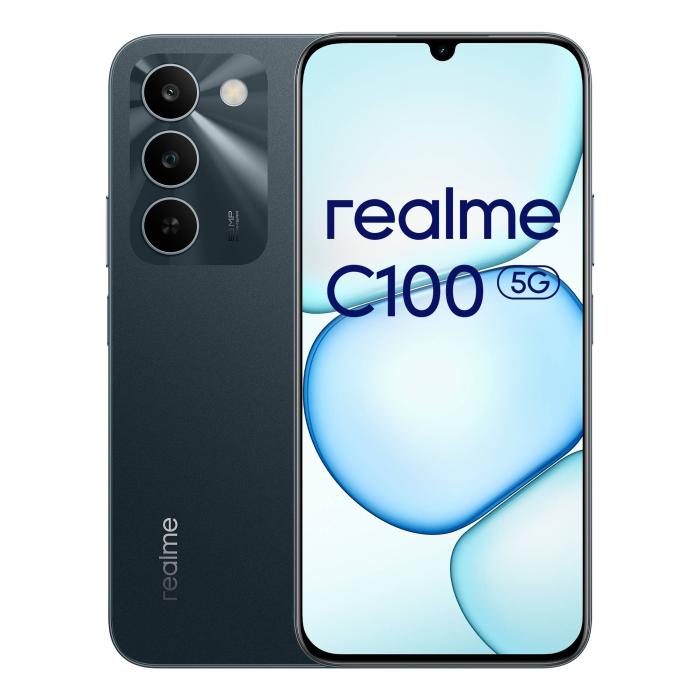 realme C100 5G 17,3 cm (6.8'') Dual-SIM Android 16.0 USB Typ-C 4 GB 256 GB 6600 mAh Grün — Bild 4 von 22