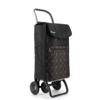 Rolser BOX009-1012 Einkaufstasche Schwarz, Orange Trolley-Tasche