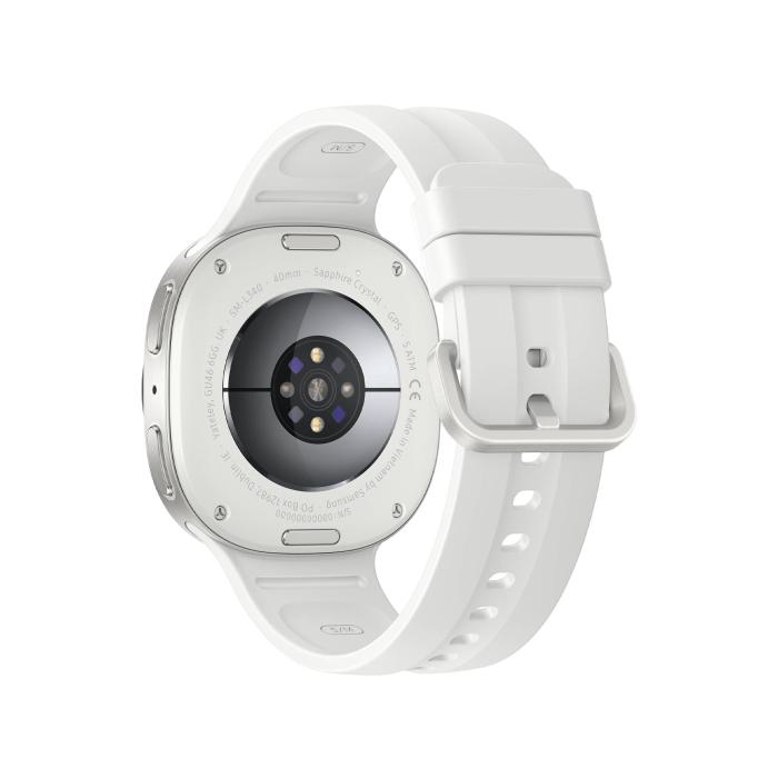 Samsung Galaxy Watch9 3,3 cm (1.3'') AMOLED 40 mm Digital 438 x 438 Pixel Touchscreen Silber WLAN GPS — Bild 10 von 12