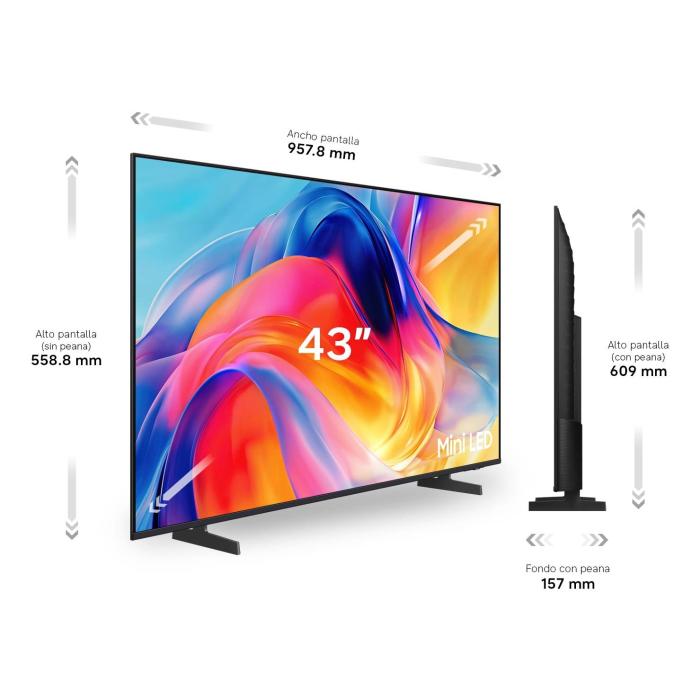 Samsung TU43M72HAU 109,2 cm (43'') 4K Ultra HD Smart-TV WLAN Schwarz — Bild 21 von 24