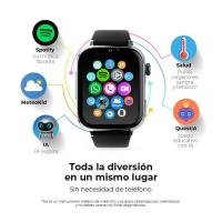 SaveFamily 8436628090055 Smartwatch/ Sportuhr 5,08 cm (2'') AMOLED 20 mm Digital Touchscreen Silber, bild 20 von 20 ansehen