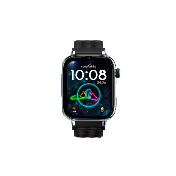 SaveFamily SaveWatch Plus 2 4,7 cm (1.85'') AMOLED Digital 410 x 502 Pixel Touchscreen 4G Silber WLAN GPS — Bild 2 von 16