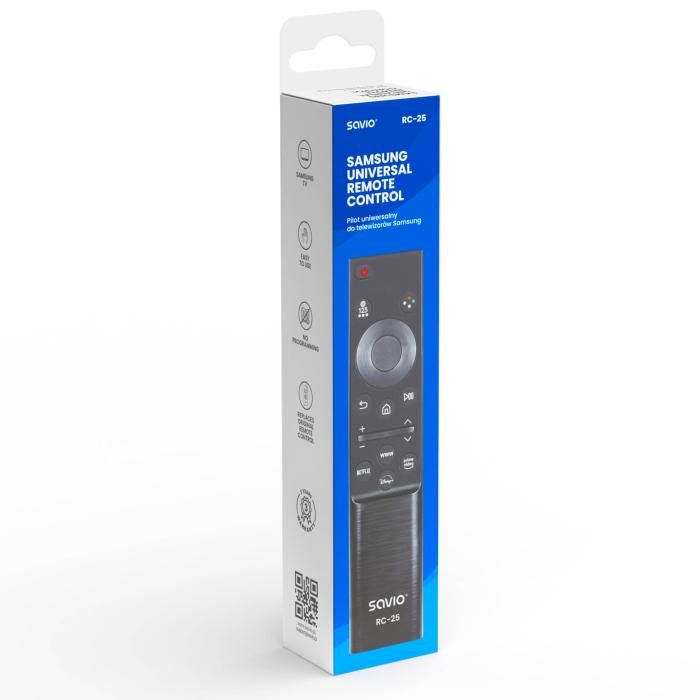 Savio rc-25 Fernbedienung IR Wireless TV Drucktasten — Bild 2 von 8