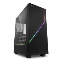 Sharkoon RGB FLOW Midi Tower Schwarz