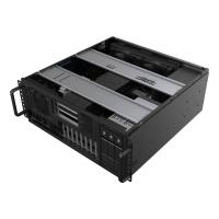 Silverstone RM47-502-I Computer-Gehäuse Rack Schwarz