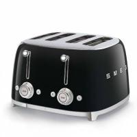 Smeg TSF03BLEU Toaster 4 Scheibe(n) Schwarz 2000 W
