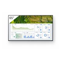 Sony FW-65BZ30L Signage-Display Digital Beschilderung Flachbildschirm 165,1 cm (65 Zoll) LCD WLAN 440 cd/m² 4K Ultra HD Schwarz Android 24/7