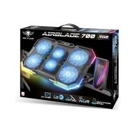 Spirit of Gamer SOG-VE700RGB Llaptop-Kühlpad 25,4 cm (10'') Schwarz, bild 2 von 6 ansehen