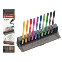 STABILO 6810-7 Filzstift Medium Orange, Braun, Violett, Schwarz, Ultramarine, Karmin, Gelb, Pink, Grün, Hellgrün 10 Stück(e), bild 9 von 16 ansehen