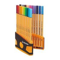 STABILO point 88 Fineliner Fein Mehrfarbig 20 Stück(e)