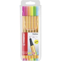 STABILO point 88 Fineliner Fein Mehrfarbig 6 Stück(e)