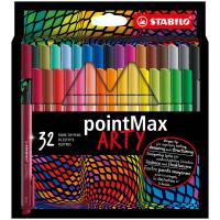 STABILO pointMax Fineliner Medium Mehrfarbig 32 Stück(e)