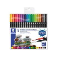 Staedtler Fasermaler Design Journey twin tip 18er Etui