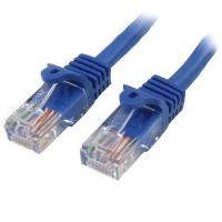 StarTech.com 10m Cat5e Ethernet Netzwerkkabel Snagless mit RJ45 - Blau